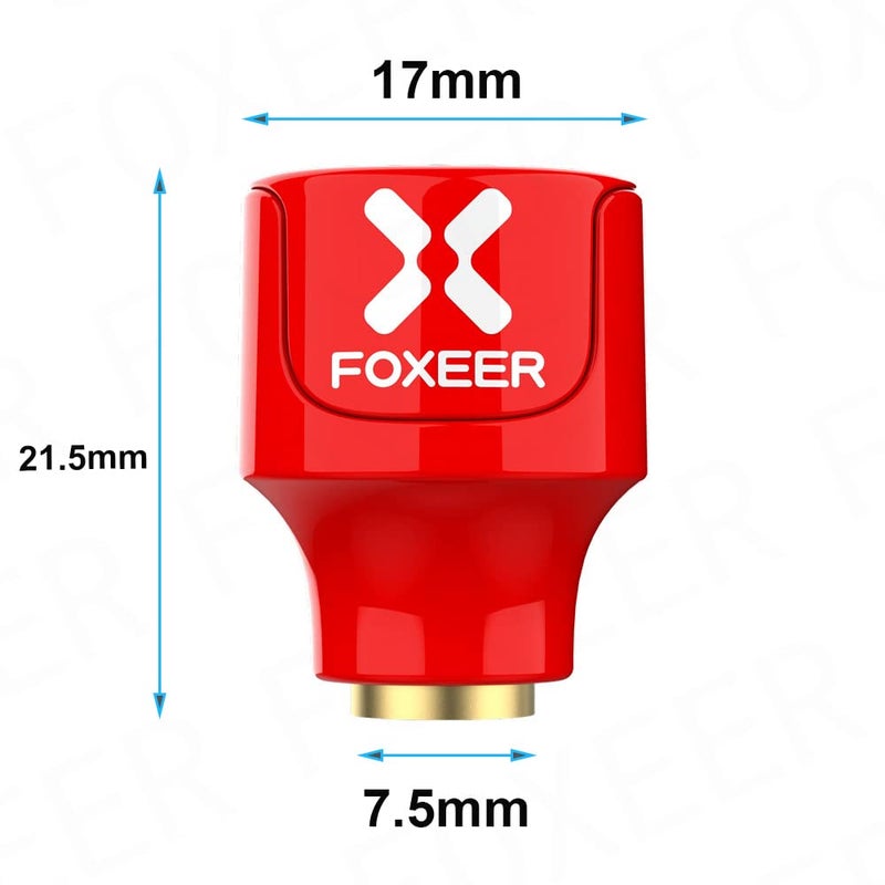 Foxeer 2pcs FOXEER FPV Antenna Lollipop 5.8GHz RHCP 2.5Dbi Stubby Antenna SMA for FPV Racing Drone Fatshark Goggles TX RX - Image 5